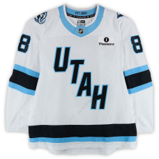 Игровая джерси Nick Schmaltz Utah Mammoth Fanatics Authentic #8 White Set 2 Worn During Games Played Between December 14, 2025 and March 28, 2026