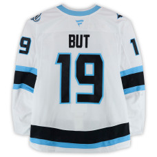 Игровая джерси Daniil But Utah Mammoth Fanatics Authentic #19 White Set 2 Worn During Games Played Between December 14, 2025 and March 28, 2026