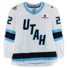 Игровая джерси Jack McBain Utah Mammoth Fanatics Authentic #22 White Set 2 Worn During Games Played Between December 14, 2025 and March 28, 2026