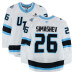 Игровая джерси Dmitry Simashev Utah Mammoth Fanatics Authentic #26 White vs. Philadelphia Flyers on March 5, 2026
