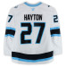 Игровая джерси Barrett Hayton Utah Mammoth Fanatics Authentic #27 White Set 2 Worn During Games Played Between December 14, 2025 and March 28, 2026
