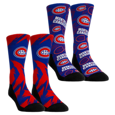 Носки 2 пары Unisex Montreal Canadiens Rock Em Socks Game Day