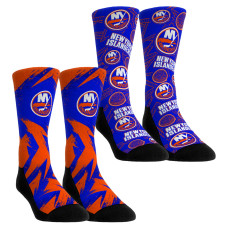 Unisex New York Islanders Rock Em Socks Game Day Two-Pack Crew Socks
