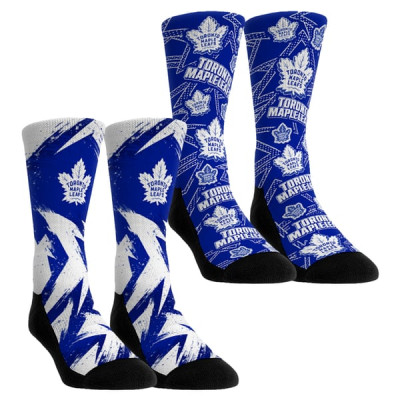 Детская Toronto Maple Leafs Rock Em Game Day Two-Pack Crew Socks - Blue