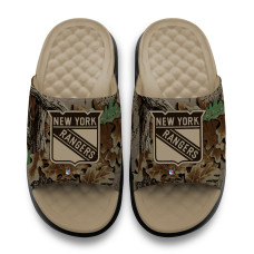 Unisex New York Rangers ISlide RealTree Advantage Camo Motive Slide Sandals Unisex New York Rangers ISlide RealTree Advantage Camo Motive Slide Sandals