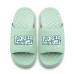 Unisex Florida Panthers ISlide Seafoam Bubble Letters Motive Slide Sandals