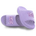 Unisex Tampa Bay Lightning ISlide Lavender Bubble Letters Motive Slide Sandals