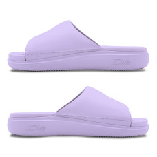 Unisex Tampa Bay Lightning ISlide Lavender Bubble Letters Motive Slide Sandals