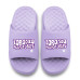 Toronto Maple Leafs ISlide Unisex Bubble Letters Motive Slide Sandals - Lavender Toronto Maple Leafs ISlide Unisex Bubble Letters Motive Slide Sandals - Lavender
