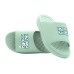Unisex New York Rangers ISlide Seafoam Bubble Letters Motive Slide Sandals