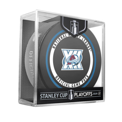 Colorado Avalanche Inglasco 2026 Stanley Cup Playoffs Official Game Puck