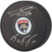 Шайба Sergei Bobrovsky Florida Panthers Autographed Fanatics Authentic with "Bobby" Inscription Шайба Sergei Bobrovsky Florida Panthers Autographed Fanatics Authentic with "Bobby" Inscription