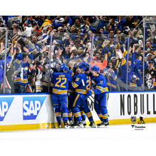Фото Buffalo Sabres Unsigned Fanatics Authentic 2026 Stanley Cup Playoffs First Round Game 1 Goal Celebration Фото Buffalo Sabres Unsigned Fanatics Authentic 2026 Stanley Cup Playoffs First Round Game 1 Goal Celebration
