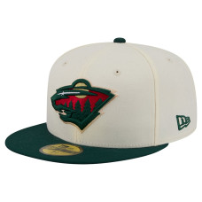 Бейсболка Minnesota Wild New Era Cream America's 250th Two-Tone 59FIFTY