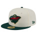 Бейсболка Minnesota Wild New Era Cream America's 250th Two-Tone 59FIFTY