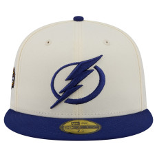 Бейсболка Tampa Bay Lightning New Era Cream America's 250th Two-Tone 59FIFTY