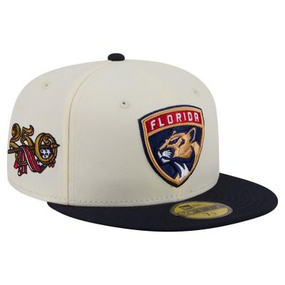 Бейсболка Florida Panthers New Era Cream America's 250th Two-Tone 59FIFTY