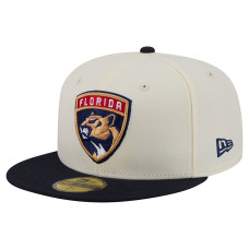 Бейсболка Florida Panthers New Era Cream America's 250th Two-Tone 59FIFTY