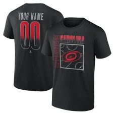 Именная футболка Carolina Hurricanes Black Home Ice Pop Name & Number Именная футболка Carolina Hurricanes Black Home Ice Pop Name & Number