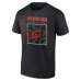 Именная футболка Carolina Hurricanes Black Home Ice Pop Name & Number