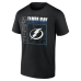 Именная футболка Tampa Bay Lightning Black Home Ice Pop Name & Number