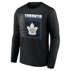 Именная футболка с длинным рукавом Toronto Maple Leafs Home Ice Pop Name & Number - Black