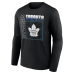 Именная футболка с длинным рукавом Toronto Maple Leafs Home Ice Pop Name & Number - Black