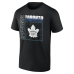 Именная футболка Toronto Maple Leafs Home Ice Pop Name & Number - Black