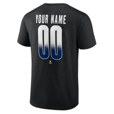 Именная футболка Toronto Maple Leafs Home Ice Pop Name & Number - Black