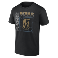 Именная футболка Vegas Golden Knights Black Home Ice Pop Name & Number