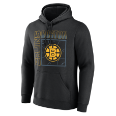 Именная толстовка Boston Bruins Black Home Ice Pop Name & Number