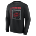 Именная свитшот Carolina Hurricanes Black Home Ice Pop Name & Number