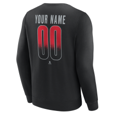 Именная свитшот Carolina Hurricanes Black Home Ice Pop Name & Number Именная свитшот Carolina Hurricanes Black Home Ice Pop Name & Number