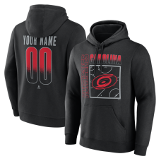 Именная толстовка Carolina Hurricanes Black Home Ice Pop Name & Number