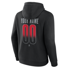 Именная толстовка Carolina Hurricanes Black Home Ice Pop Name & Number