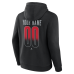 Именная толстовка Carolina Hurricanes Black Home Ice Pop Name & Number