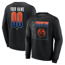 Именная свитшот Edmonton Oilers Black Home Ice Pop Name & Number Именная свитшот Edmonton Oilers Black Home Ice Pop Name & Number