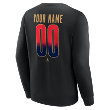 Именная свитшот Florida Panthers Black Home Ice Pop Name & Number Именная свитшот Florida Panthers Black Home Ice Pop Name & Number