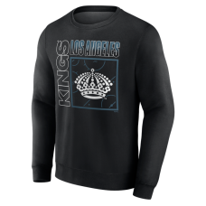 Именная свитшот Los Angeles Kings Black Home Ice Pop Name & Number