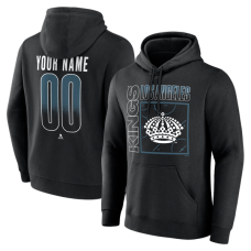 Именная толстовка Los Angeles Kings Black Home Ice Pop Name & Number