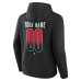 Именная толстовка New Jersey Devils Black Home Ice Pop Name & Number