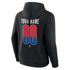 Именная толстовка New York Rangers Black Home Ice Pop Name & Number Именная толстовка New York Rangers Black Home Ice Pop Name & Number
