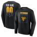 Именная свитшот Pittsburgh Penguins Black Home Ice Pop Name & Number Именная свитшот Pittsburgh Penguins Black Home Ice Pop Name & Number
