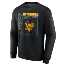 Именная свитшот Pittsburgh Penguins Black Home Ice Pop Name & Number
