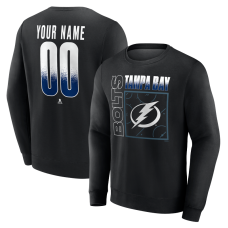 Именная свитшот Tampa Bay Lightning Black Home Ice Pop Name & Number Именная свитшот Tampa Bay Lightning Black Home Ice Pop Name & Number
