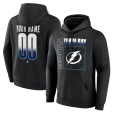 Именная толстовка Tampa Bay Lightning Black Home Ice Pop Name & Number