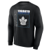 Именная свитшот Toronto Maple Leafs Home Ice Pop Name & Number - Black