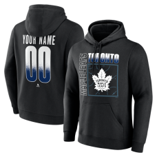 Именная толстовка Toronto Maple Leafs Home Ice Pop Name & Number - Black Именная толстовка Toronto Maple Leafs Home Ice Pop Name & Number - Black