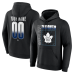 Именная толстовка Toronto Maple Leafs Home Ice Pop Name & Number - Black