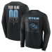 Именная свитшот Utah Mammoth Black Home Ice Pop Name & Number
